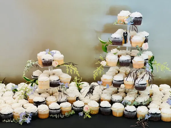 Shannon and Scott Wedding Cupcakes 2023