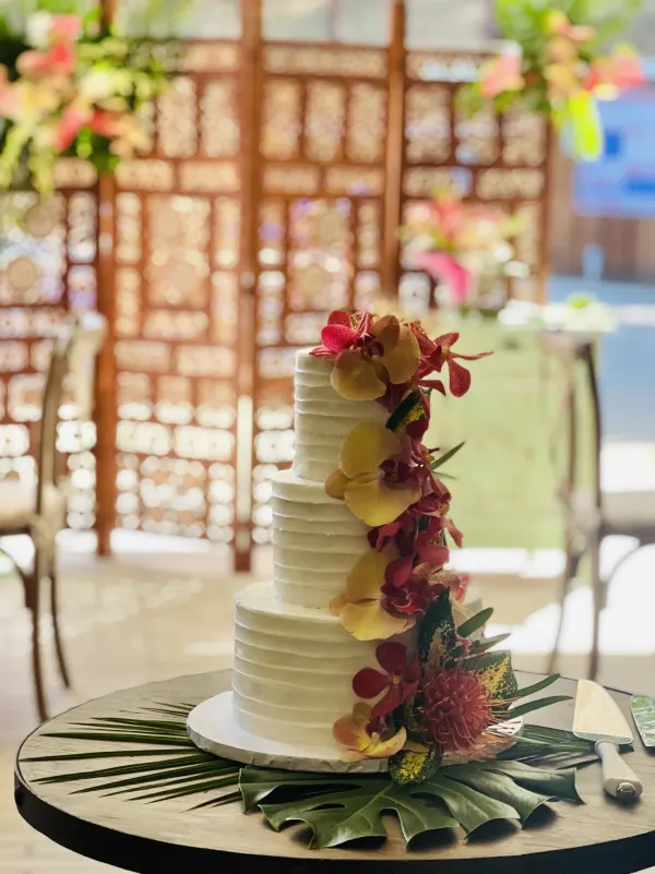 Shelter Bay Wedding Cake 2022
