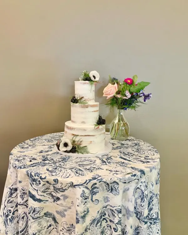 Ricki and Karen Wedding Cake 2021