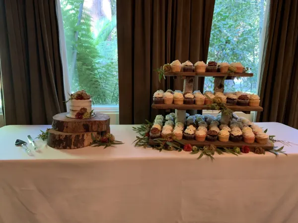 Luci & Desiree Wedding Cake and Cupcakes 2019