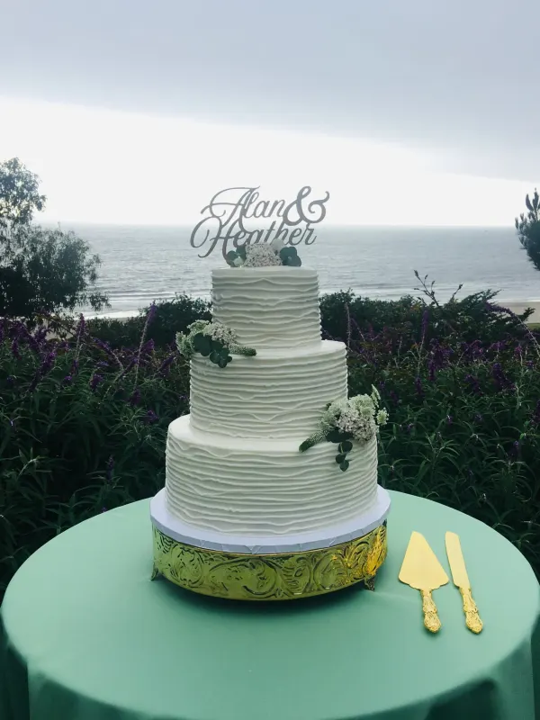 Heather Wedding Cake 2018