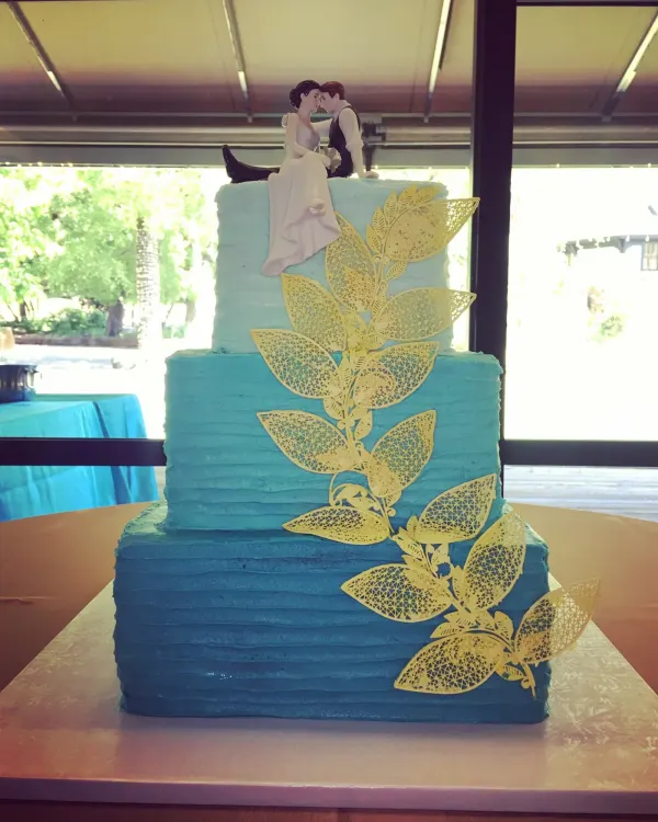 Jennifer Wedding Cake 2018