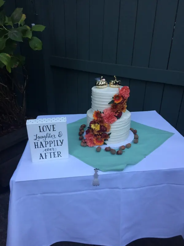 Sarah Wedding Cake 2017