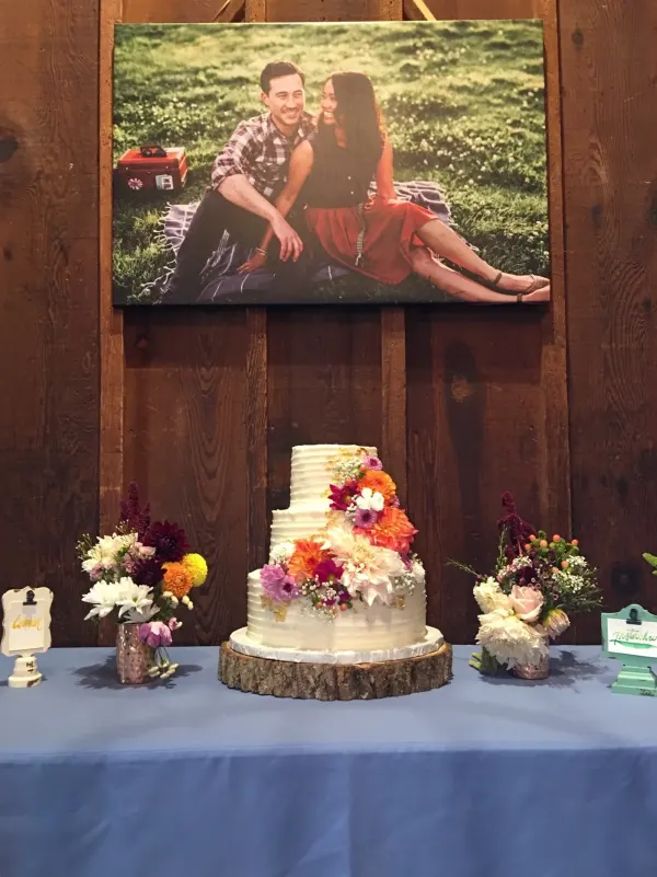 Sandra Wedding Cake 2017
